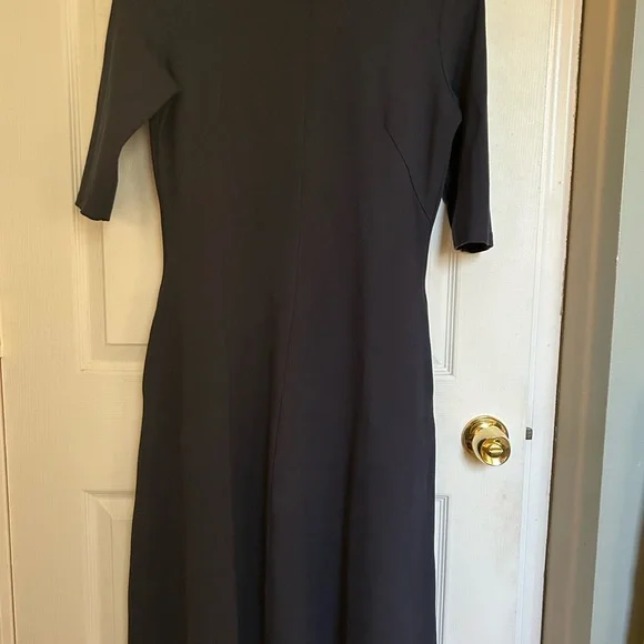 Like new Betabrand A-line dress. Blue- gray. Smoke free home. No flaws. - Picture 3 of 3